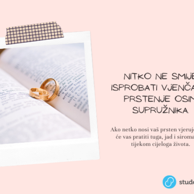ne isprobavaj tuđe prstenje