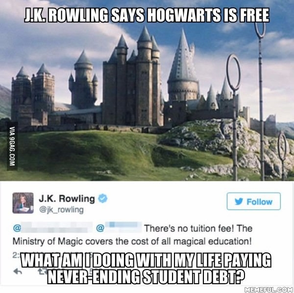 J.K.Rowling o besplatnom Hogwartsu J.K.Rowling o besplatnom Hogwartsu