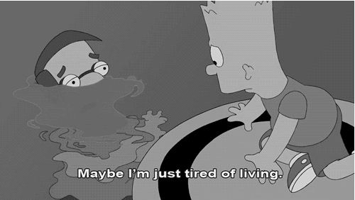 just tired of living just tired of living