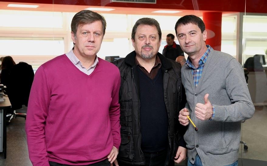 Toni Pajkin, Nenad Vertovšek i Edi Škovrlj Toni Pajkin, Nenad Vertovšek i Edi Škovrlj