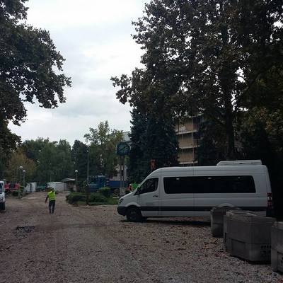 Radovi na Savi - dvorište 2