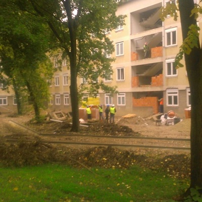 Nova faza radova - radnici
