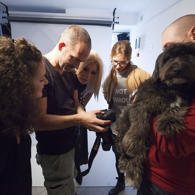 Snimanje kalendara Dogue