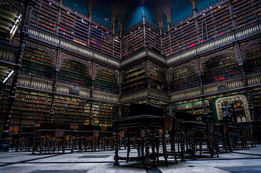 Biblioteca Real Gabinete Portugues De Leitura, Rio de Janeiro Biblioteca Real Gabinete Portugues De Leitura, Rio de Janeiro