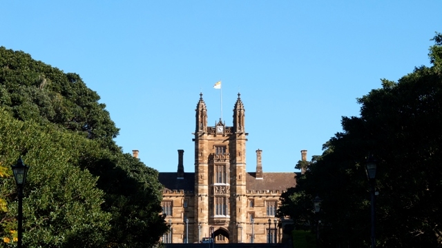 Sveučilište u Sydneyju Great Hall, Sydney University Quadrangle, Sydney University, Camperdown