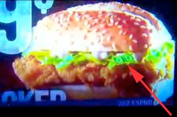 Skriveni dolar u KFC sendviču Skriveni dolar u KFC sendviču