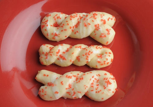 italian knot cookies