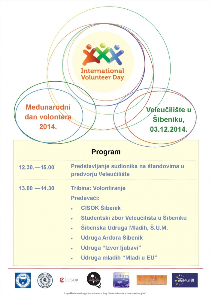 Međunarodni dan volontera - VUŠ/program Međunarodni dan volontera - VUŠ/program