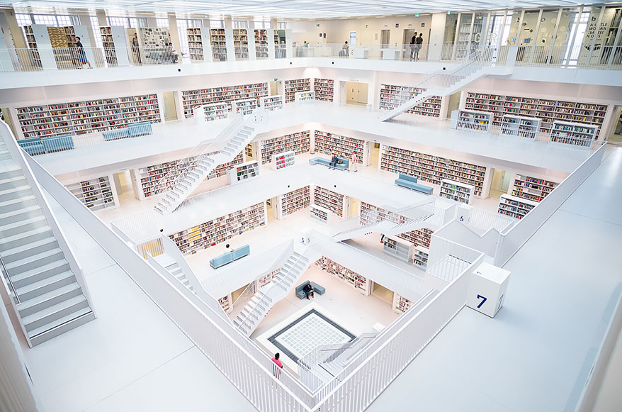 The City Library, Stuttgartt, Germany The City Library, Stuttgartt, Germany
