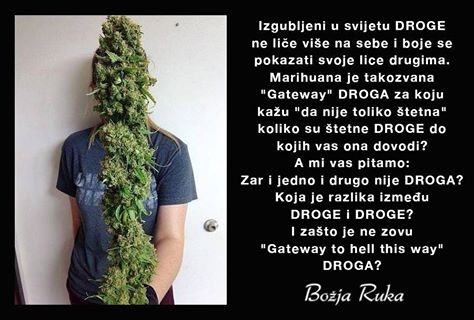 FB Božja ruka - marihuana FB Božja ruka - marihuana