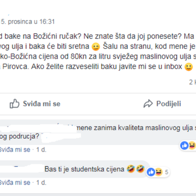 Maslinovo ulje za baku