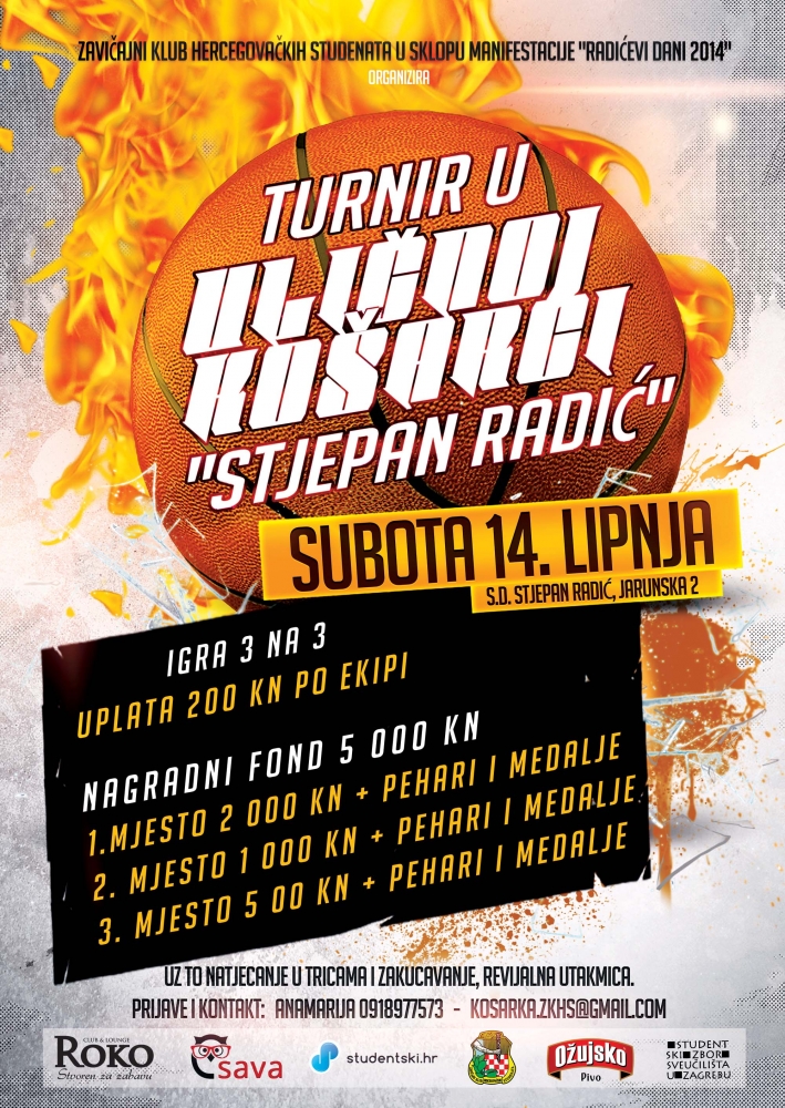 Turnir u košarci_plakat plakat