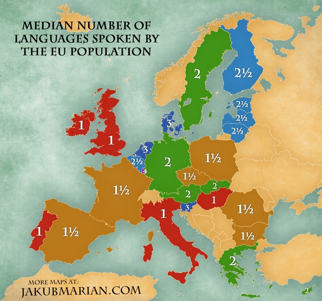 Medijan - Jezici EU
