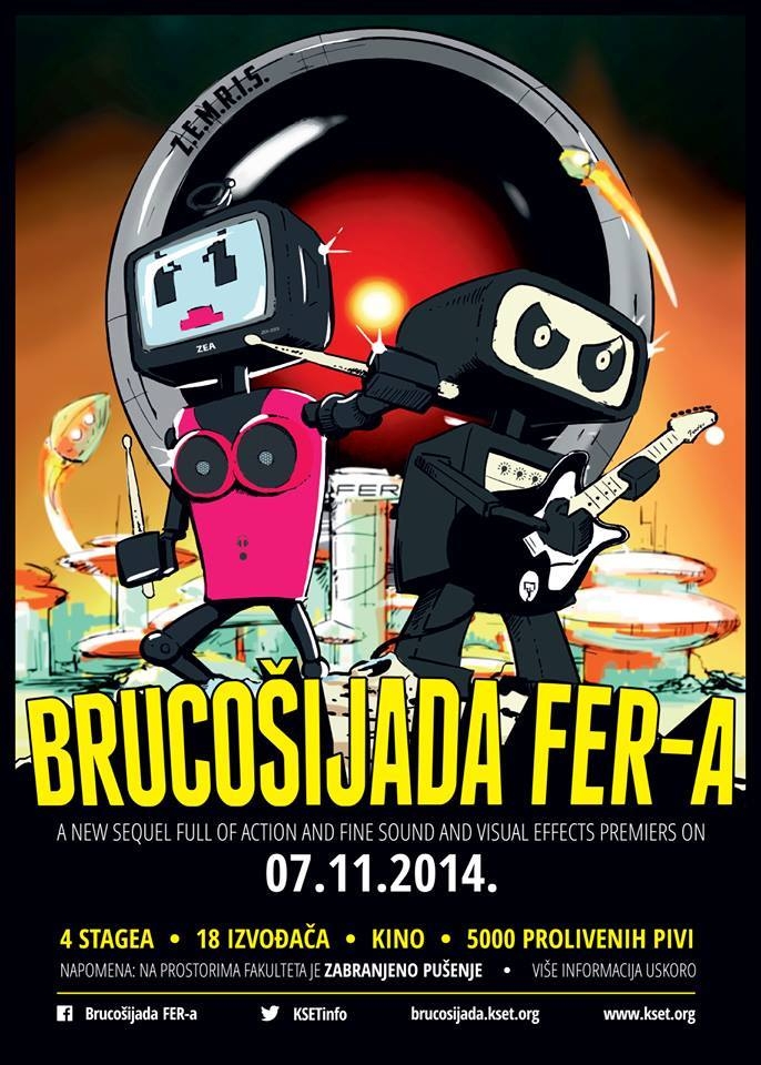 Plakat za Brucošijadu Plakat za Brucošijadu