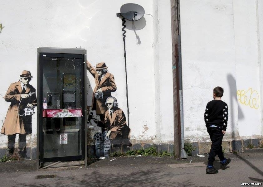 Banksyjev navodni grafit u Cheltenhamu Banksyjev navodni grafit u Cheltenhamu