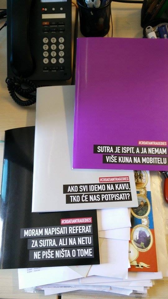 Hrvatske tragedije bilježnice Hrvatske tragedije bilježnice