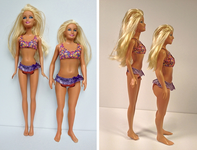 Lammily vs. Barbie Lammily vs. Barbie