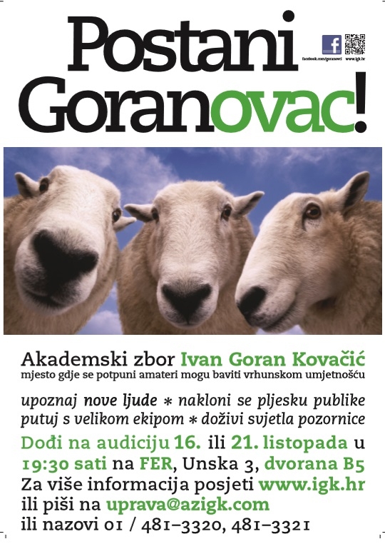 Akademski zbor IGK audicija Akademski zbor IGK audicija