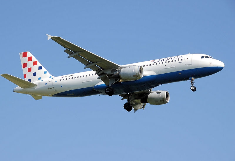Zrakoplov Croatia Airlinesa