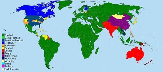 Najpopularniji sportovi Najpopularniji sportovi