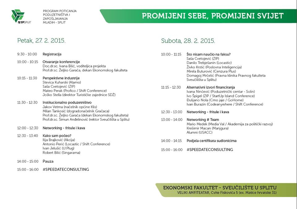 #3PSplit 2015 program #3PSplit 2015 program