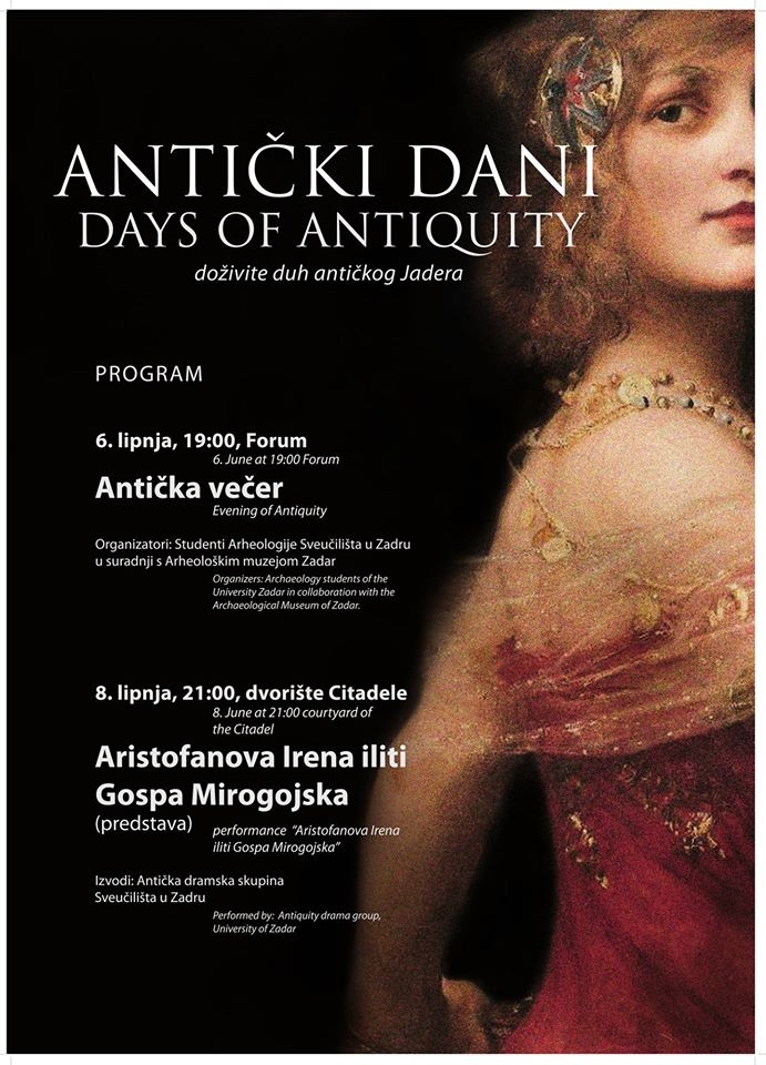 Antički dani 2015 - plakat