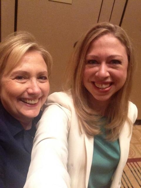 Hillary Clinton sa kćerkom Hillary Clinton sa kćerkom